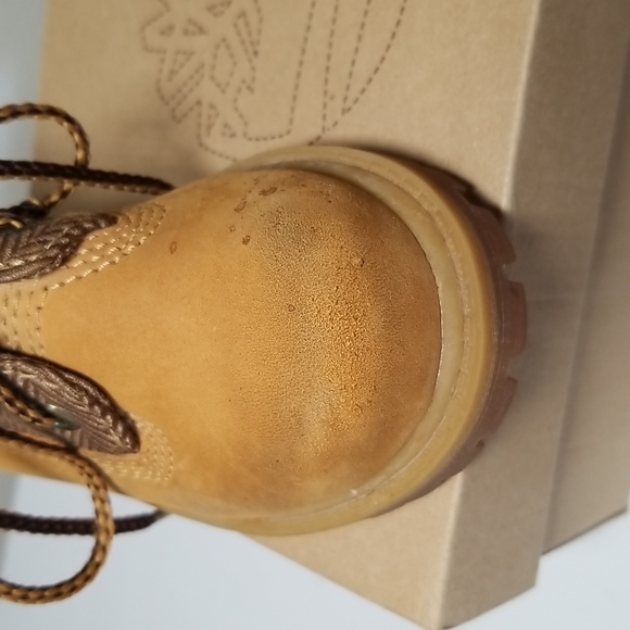 Timberland Toddler Boots Size 6 Wheat color - Picture 3 of 11